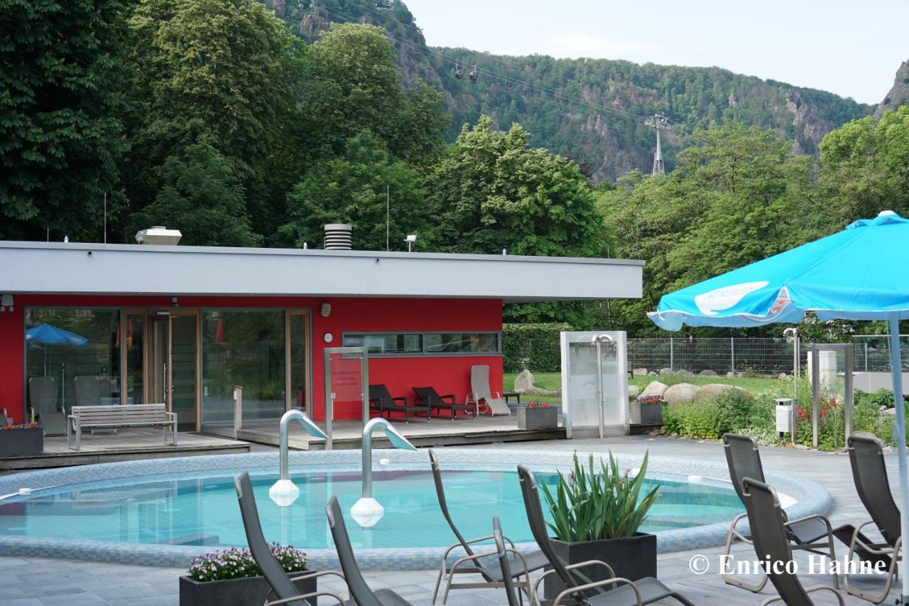 Ferienwohnung Bergblick - Inklusive Bodetal Therme Thale Esterno foto