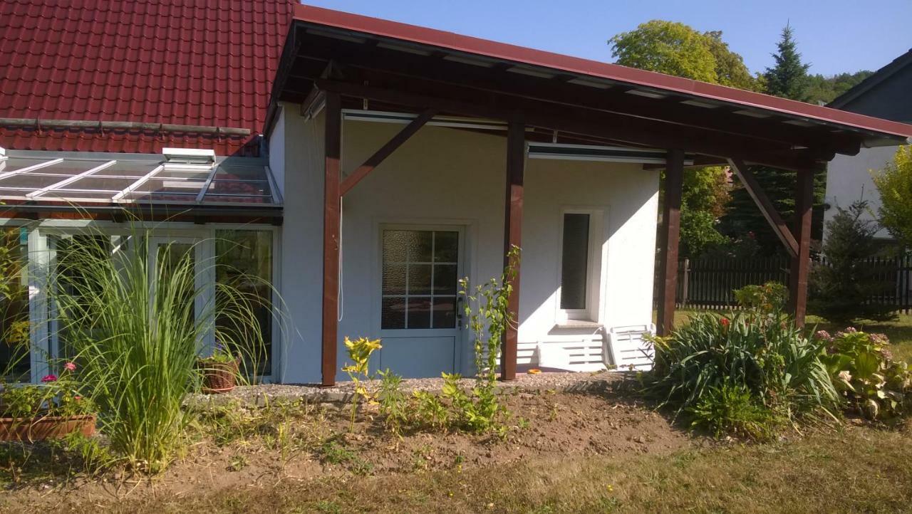 Ferienwohnung Bergblick - Inklusive Bodetal Therme Thale Esterno foto